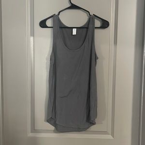 Old Navy Luxe, gray tank top, size small